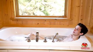 shower black hair masturbation
