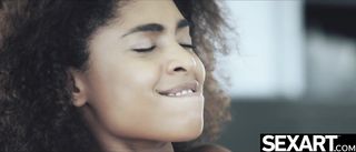 romantic ebony gives handjob